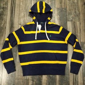 Polo Ralph Lauren Large Pullover Hoodie Striped